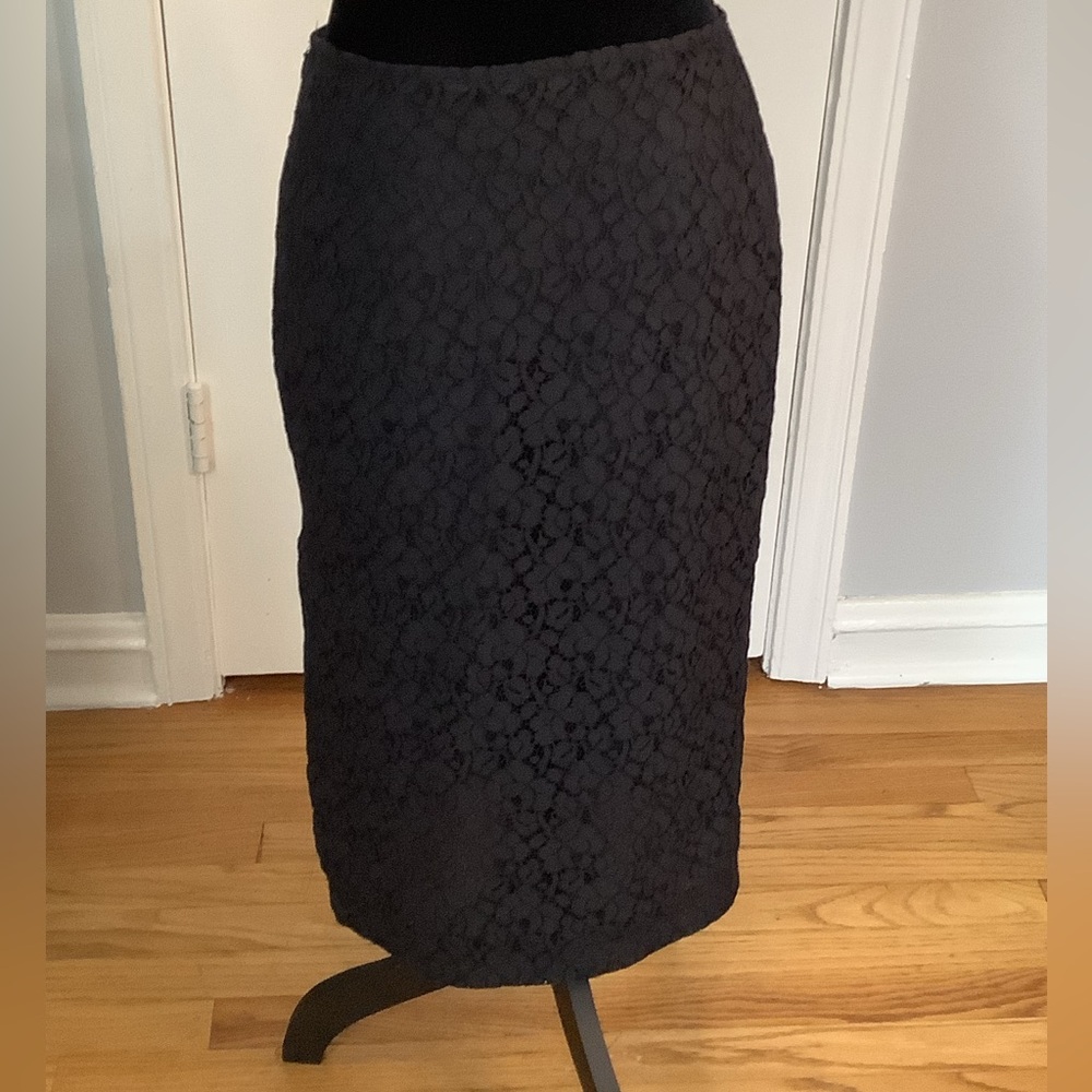 Derek Law Embroidery Black Skirt